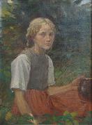 THULDEN, Theodor van Beerenmadchen USA oil painting artist